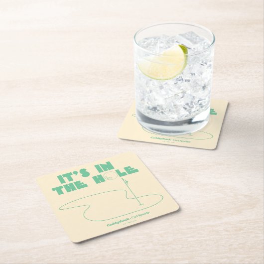 Caddyshack | Het is in het gat Kartonnen Onderzetters (Insitu)