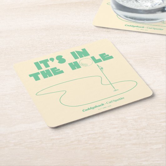 Caddyshack | Het is in het gat Kartonnen Onderzetters (Schuin)