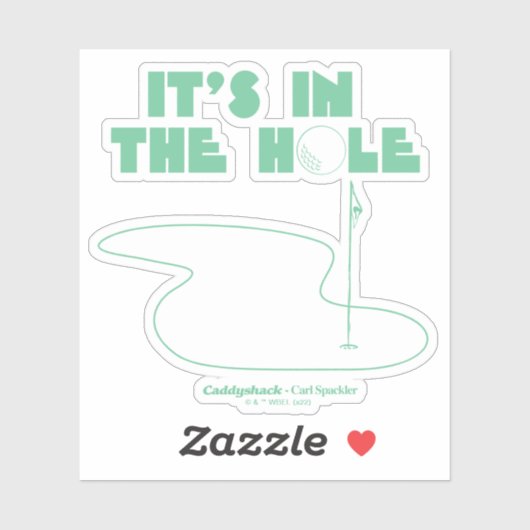 Caddyshack | Het is in het gat Sticker (Vel)