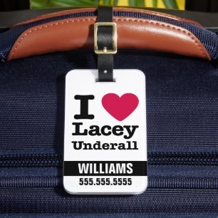 Caddyshack I Love Lacey Underall Bagagelabel