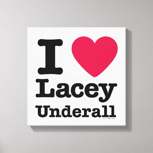 Caddyshack | I Love Lacey Underall Canvas Afdruk (Voorkant)
