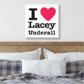 Caddyshack | I Love Lacey Underall Canvas Afdruk (Insitu (Slaapkamer))