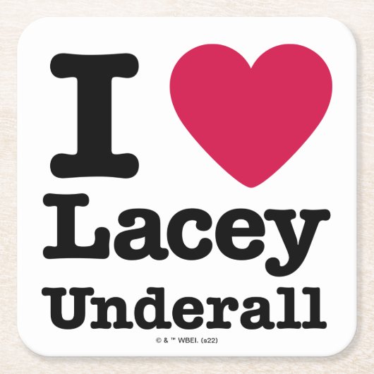 Caddyshack | I Love Lacey Underall Kartonnen Onderzetters (Voorkant)