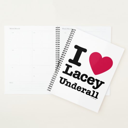 Caddyshack | I Love Lacey Underall Planner (Display)