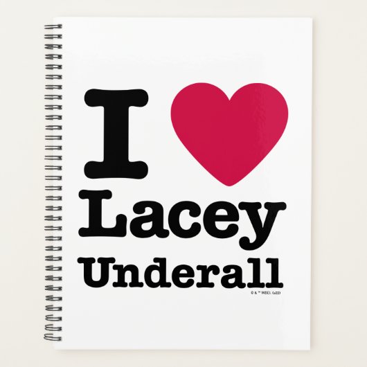 Caddyshack | I Love Lacey Underall Planner (Voorkant)