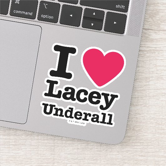 Caddyshack | I Love Lacey Underall Sticker (Detail)