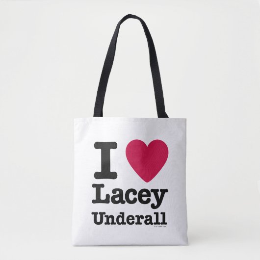Caddyshack | I Love Lacey Underall Tote Bag (Voorkant)