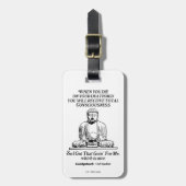 Caddyshack, ik heb dat voor me. bagagelabel (Voorkant verticaal)