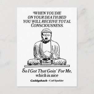 Caddyshack, ik heb dat voor me. briefkaart