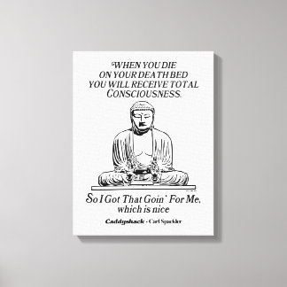 Caddyshack, ik heb dat voor me. canvas afdruk