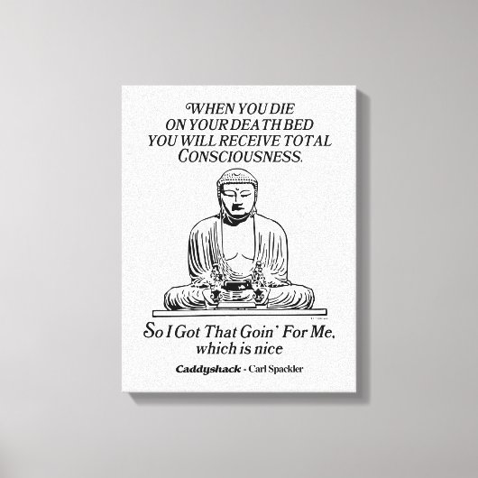 Caddyshack, ik heb dat voor me. canvas afdruk (Voorkant)