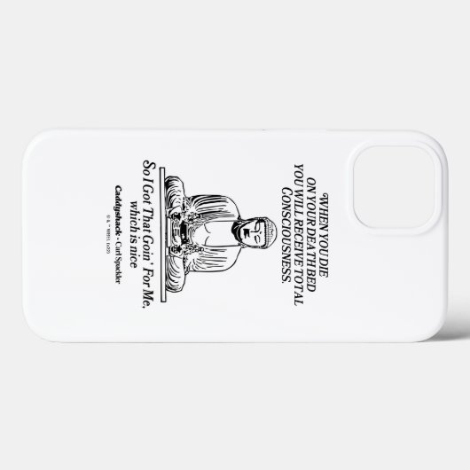 Caddyshack, ik heb dat voor me. Case-Mate iPhone case (Achterkant (horizontaal))