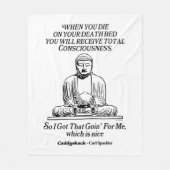 Caddyshack, ik heb dat voor me. fleece deken (Voorkant)