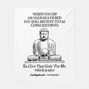 Caddyshack, ik heb dat voor me. fleece deken