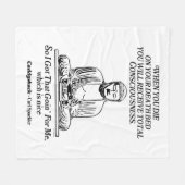 Caddyshack, ik heb dat voor me. fleece deken (Voorkant (Horizontaal))