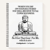 Caddyshack, ik heb dat voor me. notitieboek (Voorkant)