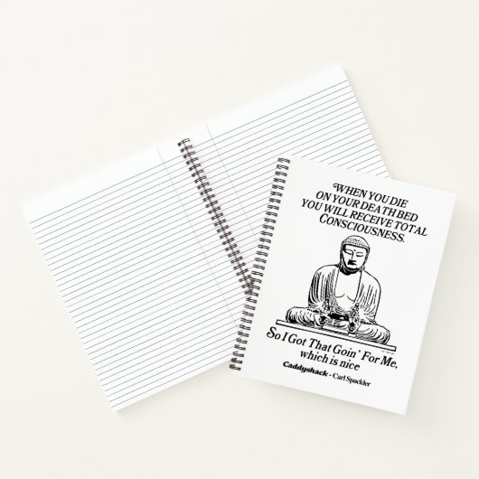 Caddyshack, ik heb dat voor me. notitieboek (Binnen)