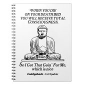 Caddyshack, ik heb dat voor me. notitieboek (Voorkant)