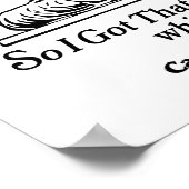 Caddyshack, ik heb dat voor me. poster (Hoek)