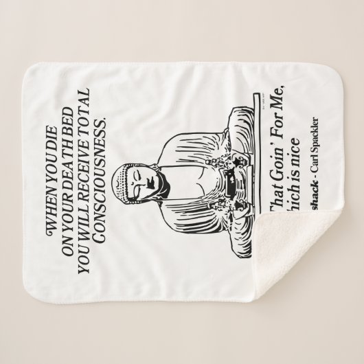 Caddyshack, ik heb dat voor me. sherpa deken (Voorkant (horizontaal))