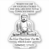 Caddyshack, ik heb dat voor me. sticker (Voorkant)