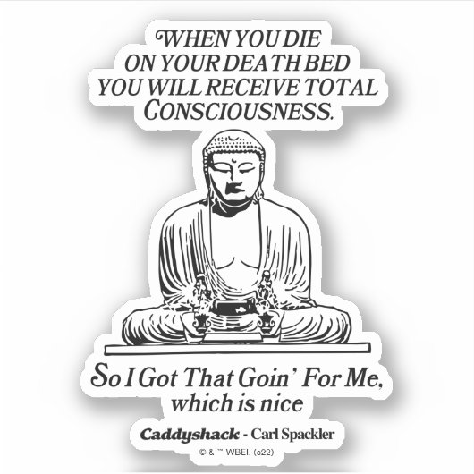 Caddyshack, ik heb dat voor me. sticker (Voorkant)