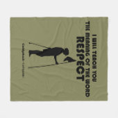 Caddyshack | Ik zal u de betekenis van de W Fleece Deken (Voorkant (Horizontaal))