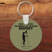 Caddyshack | Ik zal u de betekenis van de W Sleutelhanger (Voorkant)