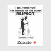 Caddyshack | Ik zal u de betekenis van de W Sticker (Vel)