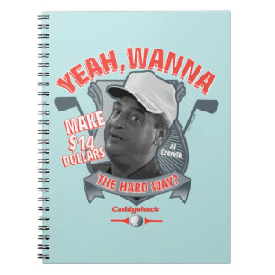 Caddyshack Ja, wil je 14 dollar de moeite waard Notitieboek