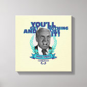 Caddyshack | Je krijgt niets en zo Canvas Afdruk (Voorkant)