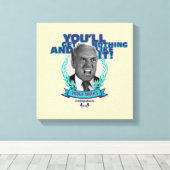 Caddyshack | Je krijgt niets en zo Canvas Afdruk (Insitu (Houten vloer))