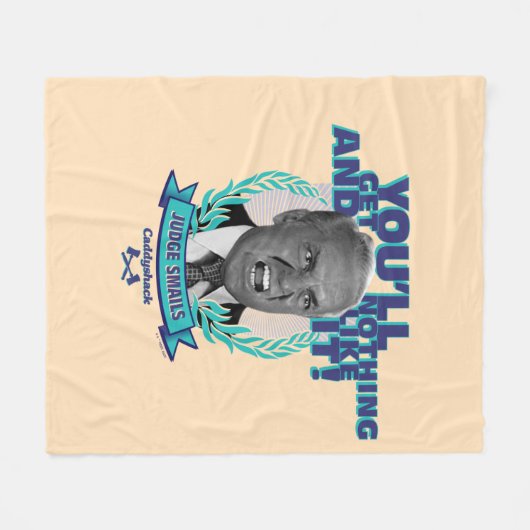 Caddyshack | Je krijgt niets en zo Fleece Deken (Voorkant (Horizontaal))