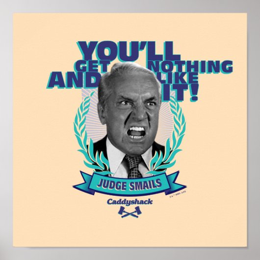 Caddyshack | Je krijgt niets en zo Poster (Voorkant)