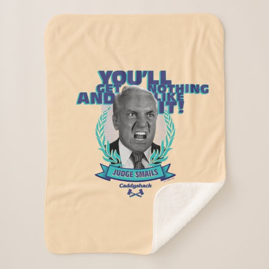 Caddyshack | Je krijgt niets en zo Sherpa Deken (Voorkant)