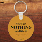 Caddyshack | Je krijgt niets en zo! Sleutelhanger (Voorkant)