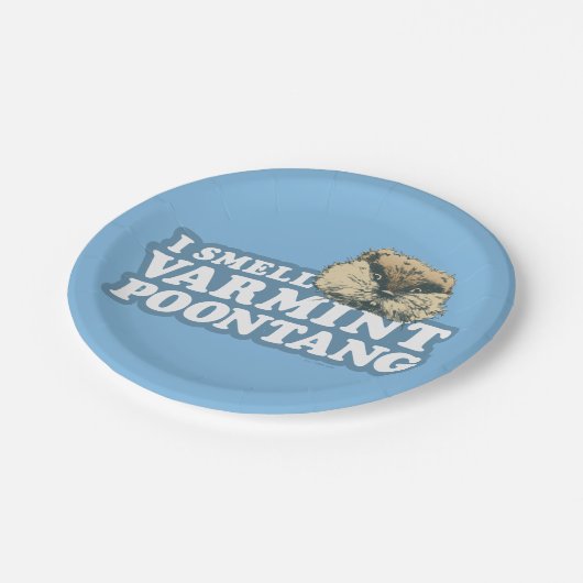 Caddyshack | Klein Varmint Poontang Papieren Bordje (Gekanteld)