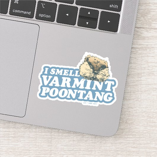 Caddyshack | Klein Varmint Poontang Sticker (Detail)