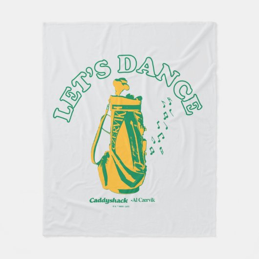 Caddyshack | Laten we Dance Fleece Deken (Voorkant)