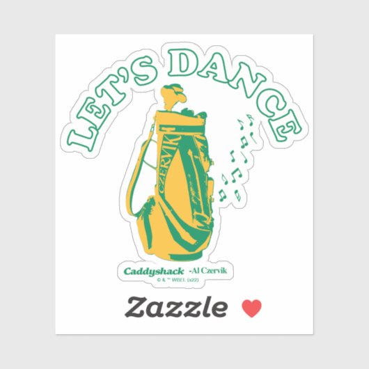 Caddyshack | Laten we Dance Sticker (Vel)