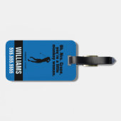 Caddyshack | Oh Mrs Crane Bagagelabel (Achterkant horizontaal)