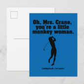 Caddyshack | Oh Mrs Crane Briefkaart (Voorkant / Achterkant)
