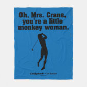Caddyshack | Oh Mrs Crane Fleece Deken (Voorkant)