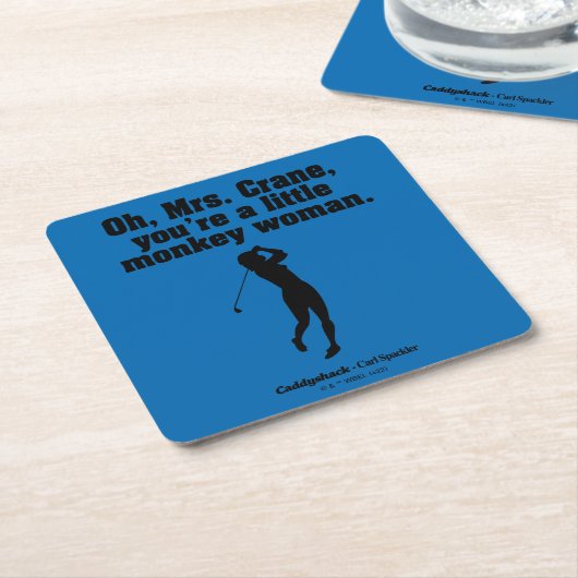Caddyshack | Oh Mrs Crane Kartonnen Onderzetters (Schuin)