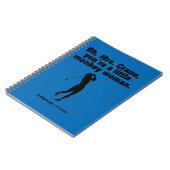 Caddyshack | Oh Mrs Crane Notitieboek (Linkerzijde)