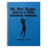 Caddyshack | Oh Mrs Crane Notitieboek (Voorkant)