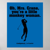 Caddyshack | Oh Mrs Crane Poster (Voorkant)