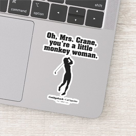 Caddyshack | Oh Mrs Crane Sticker (Detail)