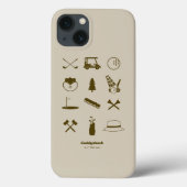 Caddyshack-pictogrammen Case-Mate iPhone Case (Achterkant)