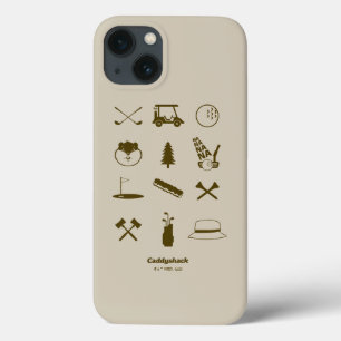 Caddyshack-pictogrammen Case-Mate iPhone Case